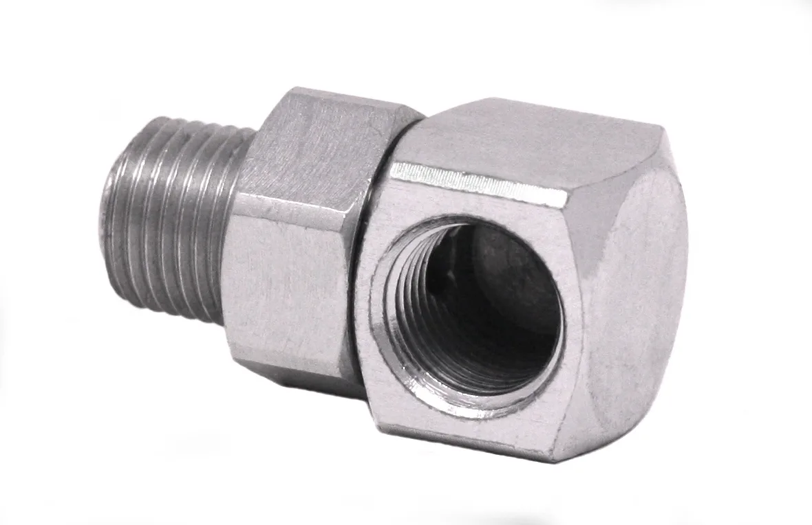 Compact 90º Angle Swivel - 1/8 inch, Nitrile - Graco 563148