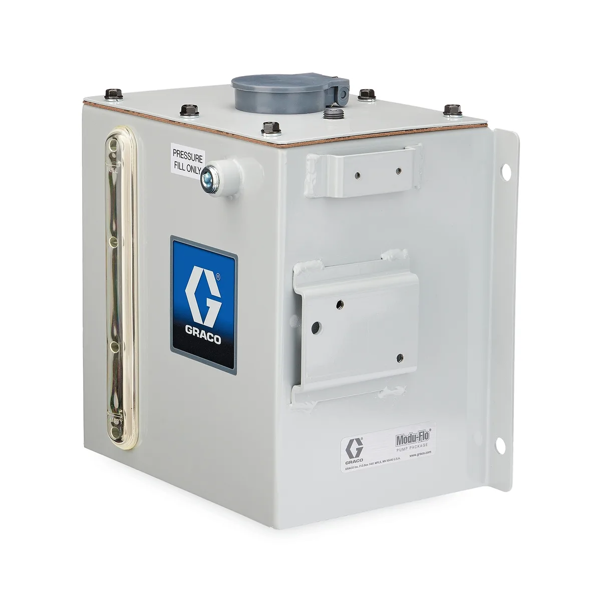 12 pt. (5.67 liter) Rectangular Oil Reservoir - Metal - Graco 563319