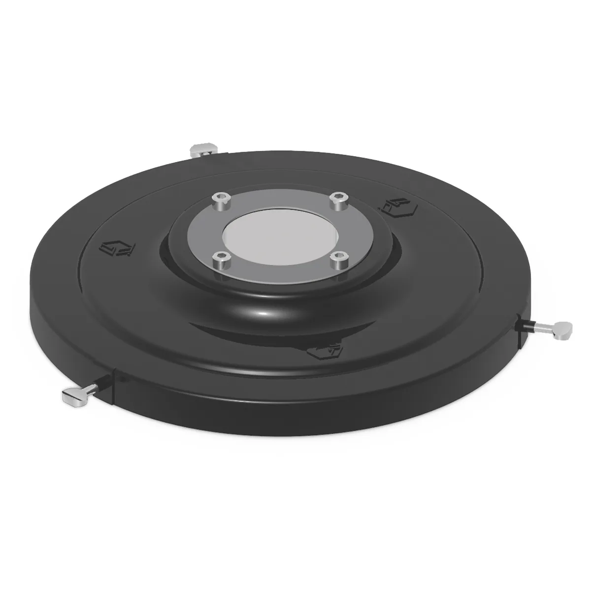 120 lb (54 kg) Drum Cover for Dyna-Star® Electrically-Powered HP and HF 24 VDC - Graco 77X514