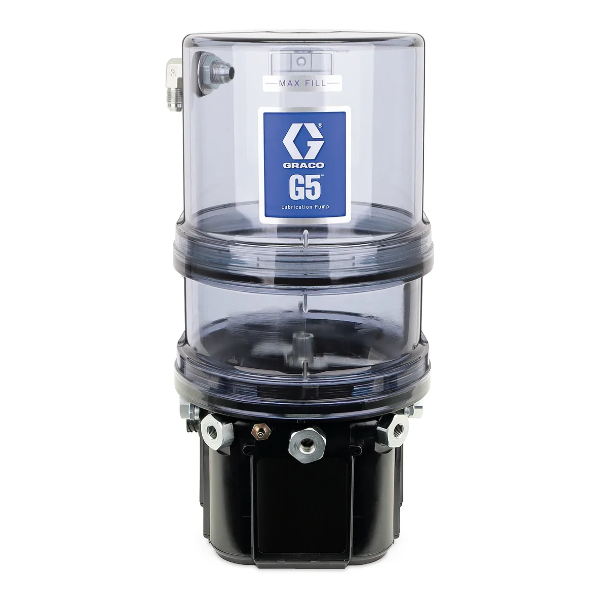 G5 Standard Grease Lubrication Pump, 24 VDC, 8 Liter, Vertical Oriented CPC - Graco 95G112