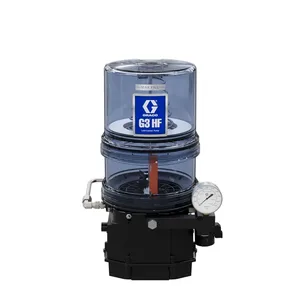 G3® Standard High Flow Grease Lubrication Pump with 8L Reservoir, Low Level Switch, Pressure Switch, Follower Plate, 24 VDC, CPC - Graco 96G412