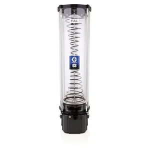G3® Standard Grease Lubrication Pump, 24 VDC, 20 Liter One-Piece Reservoir, Follower Plate, External Low Level, DIN - Graco 96G503