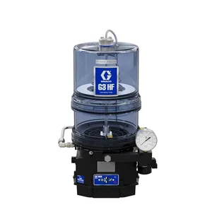 G3® Max High Flow Grease Lubrication Pump with 8L Reservoir, Cellular Network Connection, Material Level Transducer, Pressure Transducer, Follower Plate - Graco 96G629