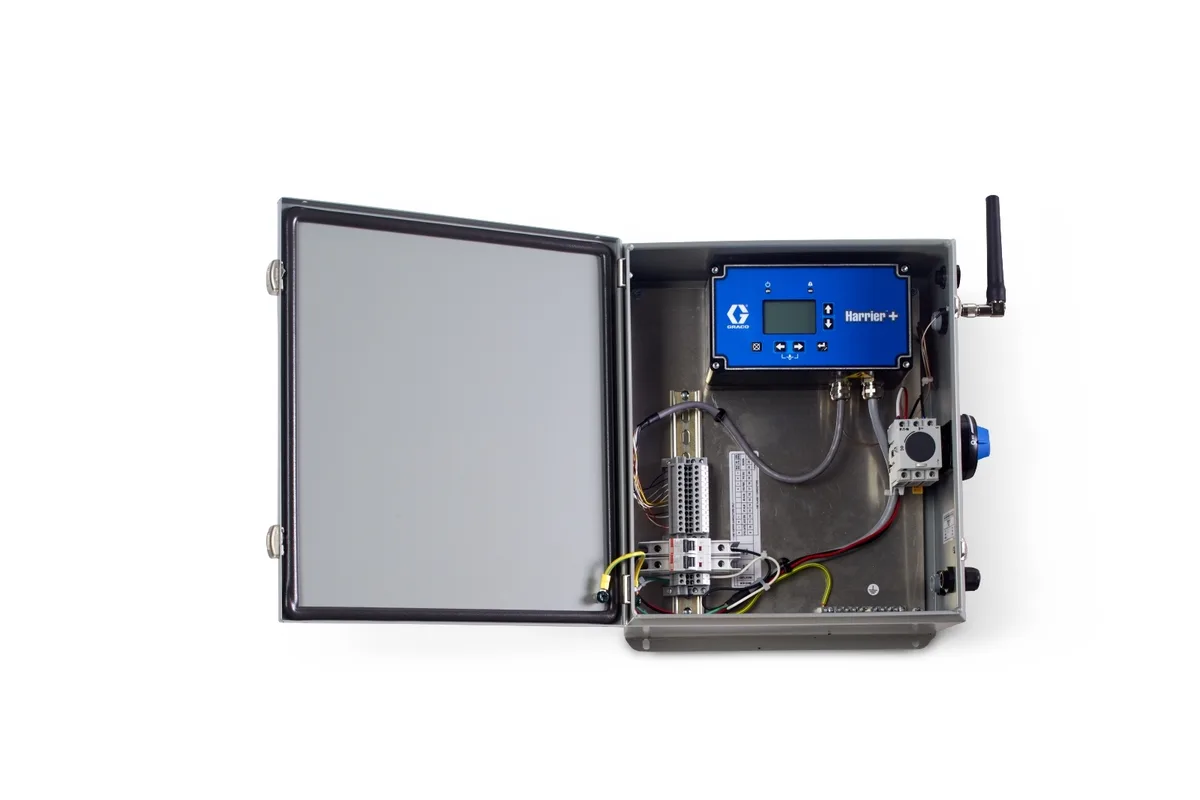 AC Control Box with Harrier+ SCADA Controller, 115 AC, NEMA Rated - Graco B52A00