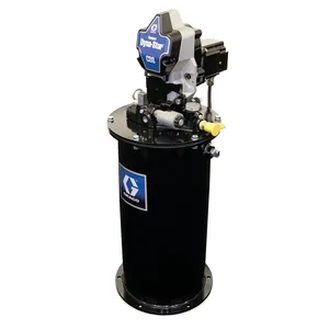 Compact Dyna-Star® 24 VDC Vent-Valve Grease Pump, 20 L Reservoir, Follower Plate, Pressure and Level Reporting - Graco CD2322