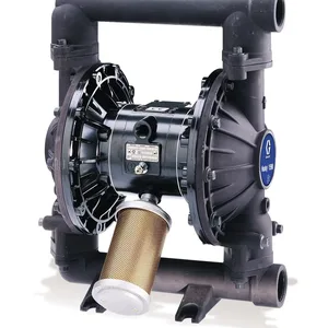 Husky 1590 AL 1-1/2 in. (38.1 mm) NPT Standard Pump, AL Center Section, TPE Seats, AC Balls & TPE Diaphragm - Graco DB3525