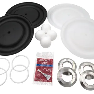 SaniForce 2150 FG Complete Fluid Repair Kit with SS Seat, PT Ball, PT Diaphragm, PT Seal - Graco FK3111