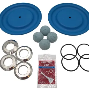 SaniForce 2150 FG Complete Fluid Repair Kit with SS Seat, SP Ball, SP Diaphragm, EP Seal - Graco FK3222