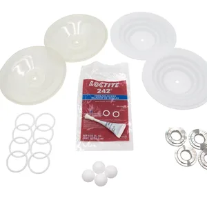 SaniForce 515 FG Complete Fluid Repair Kit with SS Seat, PT Ball, PT Diaphragm, PT Seal - Graco FK5111
