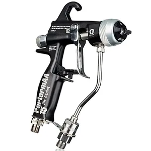 15:1 Merkur AA Package, 0.4 gpm (1.5 lpm) fluid flow, Wall Mount, PerformAA 15 Gun, Pump Air Controls, Gun Air/Fluid Hose, Suction Hose - Graco G15W05