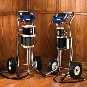 30:1 Merkur Pump, 1.2 gpm (4.5 lpm) fluid flow, Cart Mount, Pump/Gun Air Controls, Suction Hose - Graco G30C63