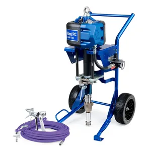 King PC 40:1 Air-Assisted Airless Sprayer, Heavy Duty Cart, Complete - Graco K40PH1