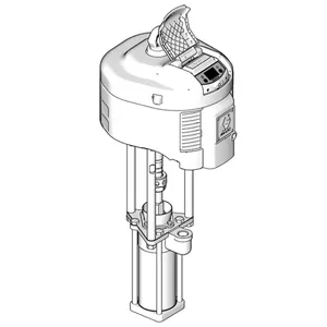10:1 - 1000cc Two-Ball NXT Pump with NXT 6500 Air Motor - Graco P10LCS