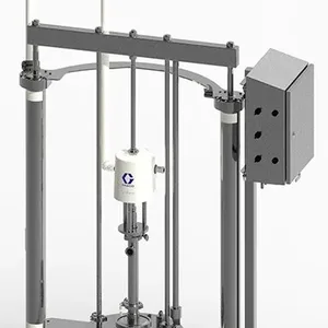 SaniForce Ram Unit, Stainless Steel Frame, 6:1 PP, Inflatable Seal, Enclosed Pneumatic Controls - Graco SDU.A04AAA2AA0C21