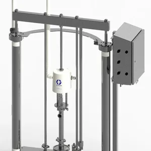 SaniForce Ram Unit, Stainless Steel Frame, 6:1 PP, Static Wiper, Enclosed Pneumatic Controls - Graco SDU.A04BBC2AA0C21