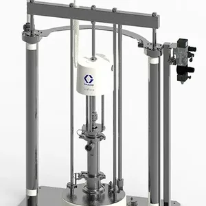 SaniForce Ram Unit, Stainless Steel Frame, 12:1 PP, Inflatable Seal, Exposed Controls - Graco SDU.A05AAA1AA0C21