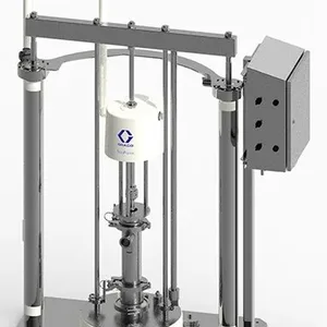 SaniForce Ram Unit, Stainless Steel Frame, 12:1 PP, Inflatable Seal, Enclosed Pneumatic Controls - Graco SDU.A05AAA2AA0C21