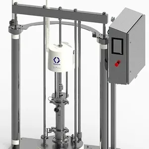 SaniForce Ram Unit, Stainless Steel Frame, 12:1 PP, Inflatable Seal, Electronic Controls - Graco SDU.A05AAA3AA0C21