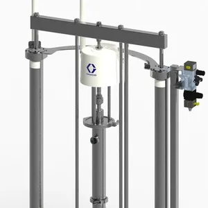 SaniForce Ram Unit, Carbon Steel Frame, 5:1 DB, Static Wiper, Exposed Pneumatic Controls - Graco SDU.B01BBC7AA0C21