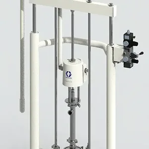 SaniForce Ram Unit, Carbon Steel Frame, 6:1 PP, Inflatable Seal, Exposed Controls - Graco SDU.B04AAA6AA0C21