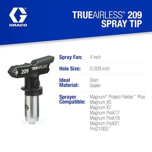 TrueAirless 209 Spray Tip - Graco TRU209