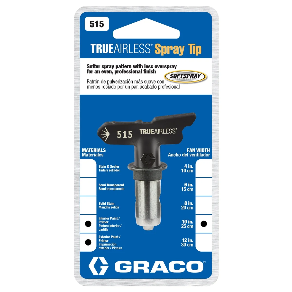 TrueAirless 515 Spray Tip - Graco TRU515