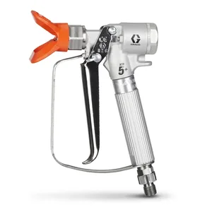 XTR5+ Airless Spray Gun, Round Handle, 4-Finger Trigger, Flat Tip - Graco XTR521