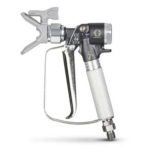 XTR7+ Airless Spray Gun, Round Handle, 4-Finger Trigger, XHD RAC Tip - Graco XTR724