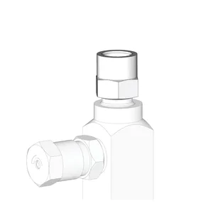 GL-32, GL-33, GL-42, and GL-43 Outlet Fitting - 1/8 NPT(f) outlet, carbon steel - Graco 17B780