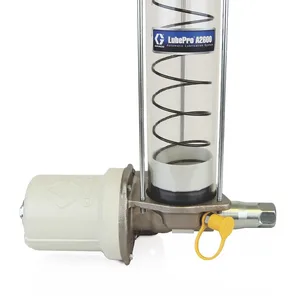 LubePro A2600 Horizontal Grease Pump, 2 L Reservoir, Normally Open, Low Level - NPT - Graco 17C751