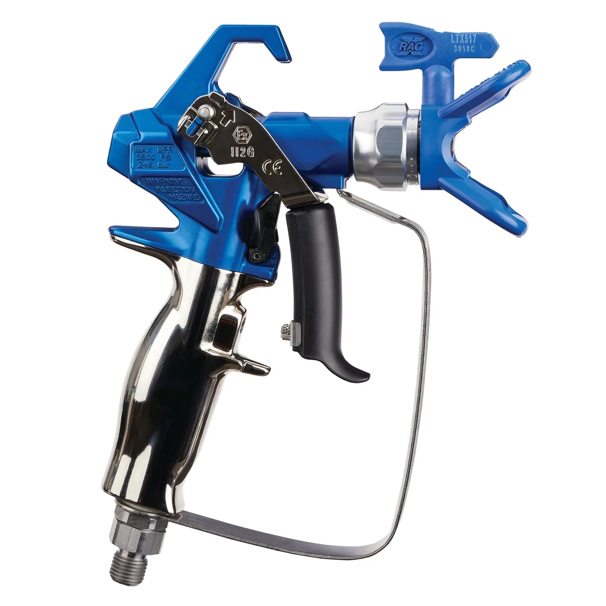 Contractor PC Airless Spray Gun with RAC X 517 SwitchTip - Graco 17Y044
