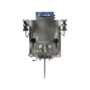 ProMix 2KS Automatic Wall Panel System, EasyKey with LCD display, 2 color valves and single catalyst - Graco AD010N