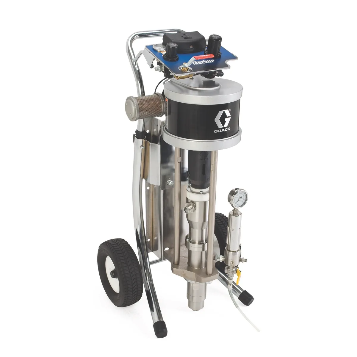 Merkur Bellows 35:1 Ratio Pump Package with Cart Mount & U-Cup - Graco G35B21