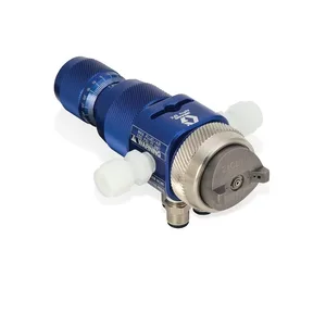 AirPro EFX Auto Air Spray Gun, Direct Connect, LVMP, 0.035 inch (0.9 mm) Nozzle, SST Tip, Indexing Fluid Adjust Knob - Graco 24B889