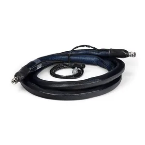 30 ft. (9.1 M) Insulated Stainless Steel Braided PTFE Warm Melt/Hot Melt Heated Hose, No. 10 (0.495 in. / 12.6 mm ID) - Graco 19M409
