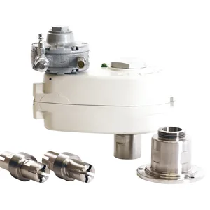 Heavy-Duty In-Drum Back-Geared Agitator, Stainless Steel, 2 inch Bung Adapter, 7/16 inch Shaft Adapter - Graco 24C522