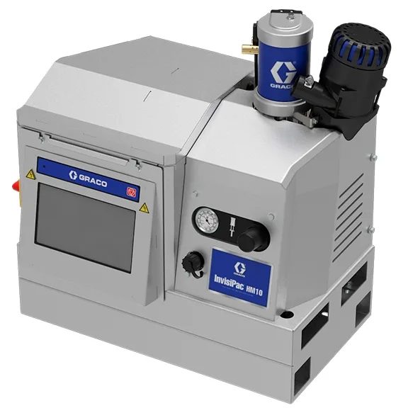 InvisiPac HM10 System, 2 Channel, 480 Voltage, Without Hopper - Graco 20B727