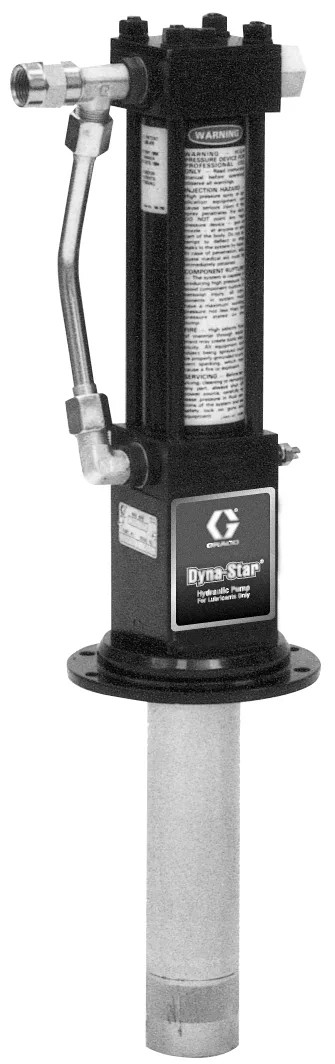 Hydraulic Dyna-Star® 1:1 Universal Stainless Steel Oil Pump - Graco 237653