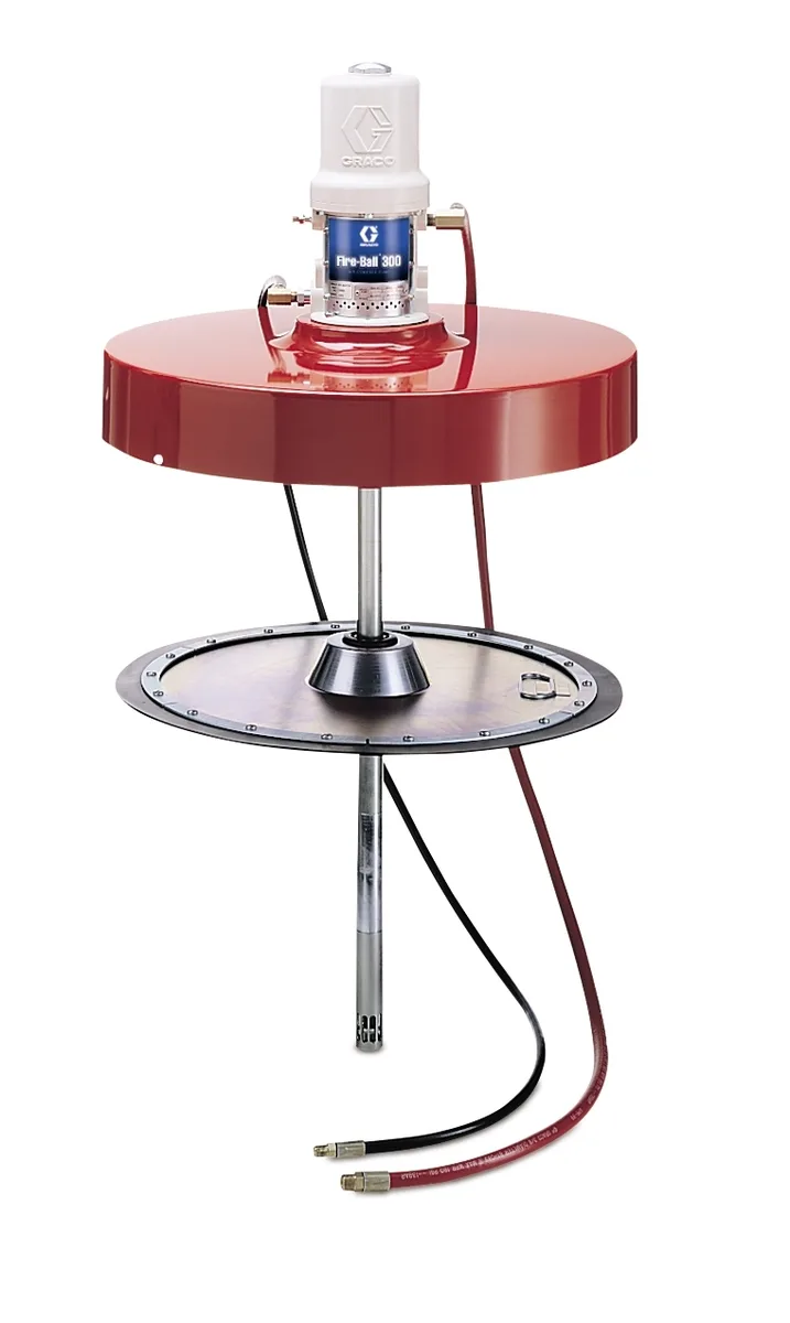Fire-Ball® 300 Series 50:1 400 lb. (181 kg) Grease Pump - Stationary Supply CE Package - Graco 241035