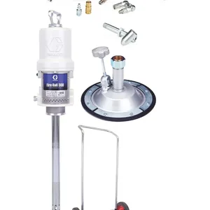 Fire-Ball® 300 Series 50:1 50 lb. (23 kg) Grease Pump - Cart-Mounted Pail Topper Package - Graco 226012