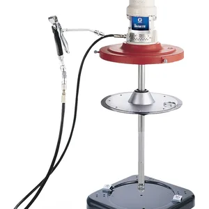 Mini Fire-Ball® 225 50:1 120 lb. (54 kg) Grease Pump - Portable CE Package Caster Base - Graco 253388