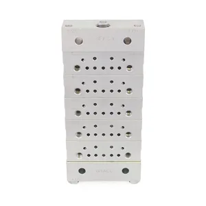 Trabon® MSP Divider Valve - 5 Section Base Plate Assemblies - NPSF - Graco 24G487