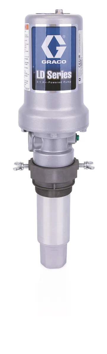 LD Series 3:1 Universal Oil Pump with Bung Adapter - BSPP - Graco 24G577
