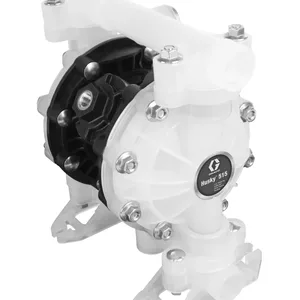 Husky 515 55 gal (208 liter) AC Transfer Pump Package with AC Seats, PTFE Balls, PTFE Diaphragms & SS Tube - Graco 233052