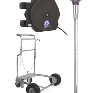 LD Series 5:1 200 Liter Mobile Oil Pump Package - Manual Meter Type - Graco 24H916