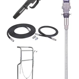 LD Series 5:1 200 Liter Mobile Oil Pump Package - Manual Meter Type - Graco 24H941