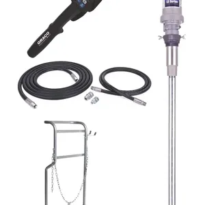 LD Series 5:1 200 Liter Mobile Oil Pump Package - Preset Meter Type - Graco 24H943