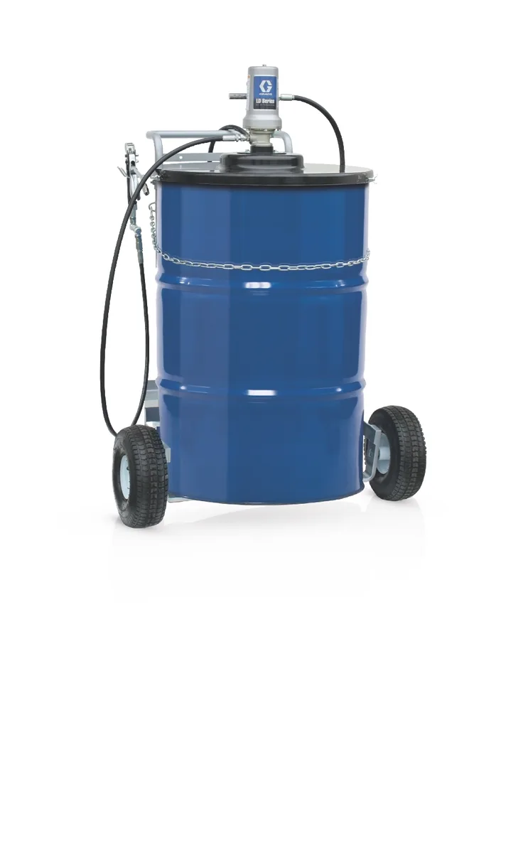 LD Series 50:1 180 kg Grease Pump Cart Mount Package - Graco 24J057