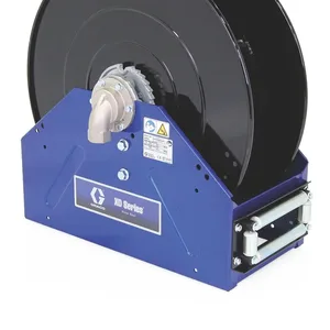 XD40, Air/Water/Diesel Fuel/WOE, 1 in. (25 mm) Inlet, Bare Reel (1 in. X 50 ft. (25 mm X 15 m) Capacity), NPT, Metallic Blue - Graco 24P317