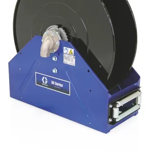 XD50, Air/Water/Diesel Fuel, 1 in. (25 mm) Inlet, Bare Reel (1 in. X 100 ft. (25 mm X 30 m) Capacity), NPT, Metallic Blue - Graco 24P455